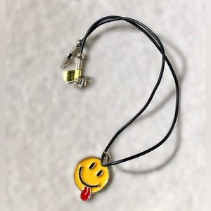 NWOT Smiley Necklace